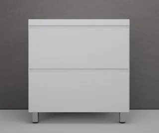 Тумба под раковину напольная Style Line Манхэттен ЛС-00002371 80 см белый матовый